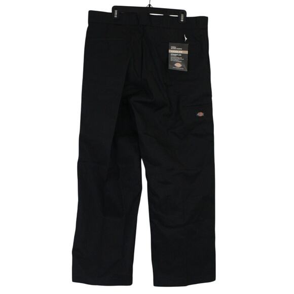 NWT Dickies 85283BK Black Double Knee Loose Fit Work Pants Mens 38 - Picture 1 of 6